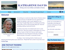 Tablet Screenshot of katharinedavis.com